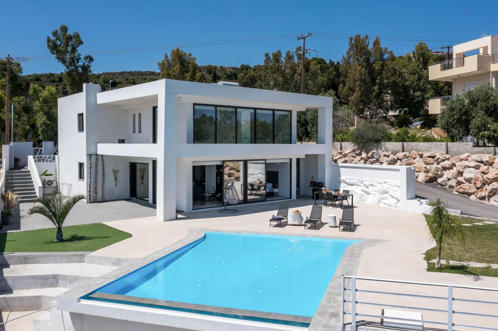 Habitat Inn Faliraki View Villa Rhodes Kalithies Exteriör bild